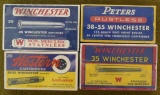 2 full boxes of 35 WCF & 2 Full boxes of 38-55