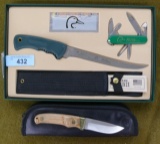 DU Filet Knife & Whitetail Unlimited Knife