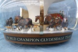 Budweiser Clydesdale Rotating Beer Light