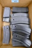 Box lot of approx 20 Assorted AR Magazines