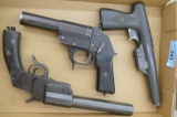 Lot of 3 Military Flare Pistols