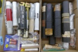 2 Flats of Vintage Signal Flares & parts