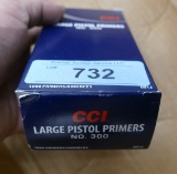 1,000 ct CCI large Pistol Primes