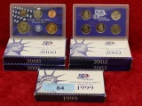 1999-2003 US Mint State Quarter Proof Sets