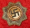 German Cross in Gold Cloth Patch