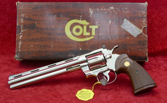 Colt Python Target Nickel Revolver