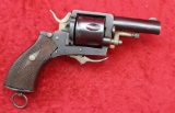 Antique Folding Trigger European Revolver