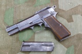 Nazi marked Tangent Sight FN High Power Pistol