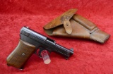Mauser Model 1921 32cal Semi Auto pistol & holster