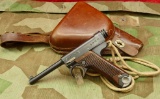 Japanese Type 14 Small Trigger Guard Nambu Pistol