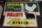Bulls Eye & Decal Metal farm signs
