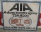 3ft Metal AIA Insurance Sign