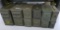 lot of 10 Metal Ammo Cans various sizes