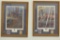 Pair of Framed Prints: Grouse & Deer