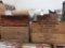 Wood Ammo crates & Poster lot
