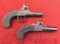 Pair of Early Percussion Pistols