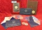 7 Eisenhower Dollars, Proofs & Uncirculated Coins