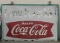 2 Sided Coca Cola Food Market sign