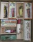 lot of Vintage Fish Lures in boxes