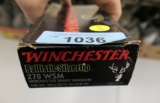20 rds of 270 WSM Ammo
