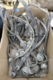 Box lot of Old Sleigh Bells & Cow Bells