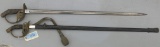 Pair of Prussian WWI era Swords