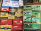 2 flats assorted Sierra & other Reloading Bullets