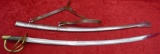 Contemporary Civil War Cavalry Saber w/belt hanger