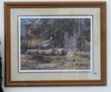 Pair of Framed Grouse & Duck Prints