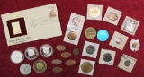 box lot of Tokens