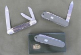 Pair of Mauser Knives & STIDHAMS Pocket Knife
