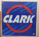 2 Sided Clark Lighted Sign