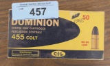 50 rds of 455 Colt Ammo