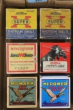 6 full boxes of full Vintage Ammo