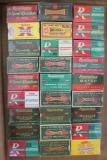 27 wrapped & full Vintage 22 Ammo Boxes