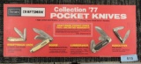 Sears 1977 Craftsman Pocket Knife Store Display