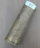 WWI Trench Art Shell measures 9