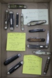 13 Vintage Pocket Knife Lot