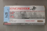 20 rds of Winchester 270 WSM Ammo