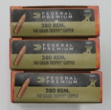 60 rds of Federal 280 Remington