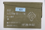 200 rds of Surplus 7.62mm Ball Ammo