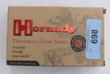 20 rds of Hornady 458 WIN Mag