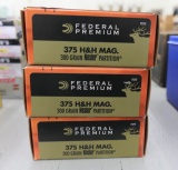 60 rds of Federal 375 H&H Ammo
