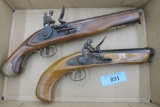 Pair of Replica Flintlock BP Pistols