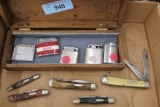lot of Case Knives & Lighters