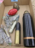 lot of Military Dummy Artillery Rounds