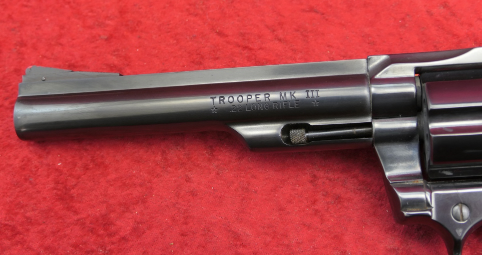 Colt Trooper MKIII 22 cal Revolver | Proxibid