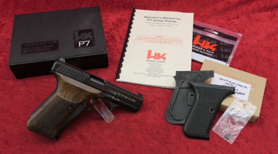 H&K P7 9mm Squeeze Cocker Pistol