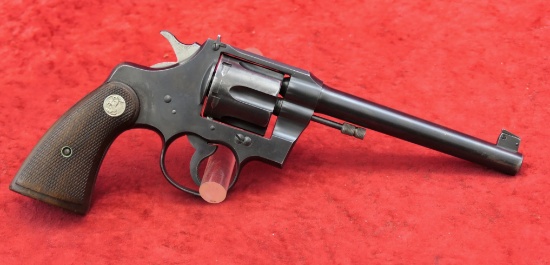 Pre War Colt Officers Model 22LR Target Revolver