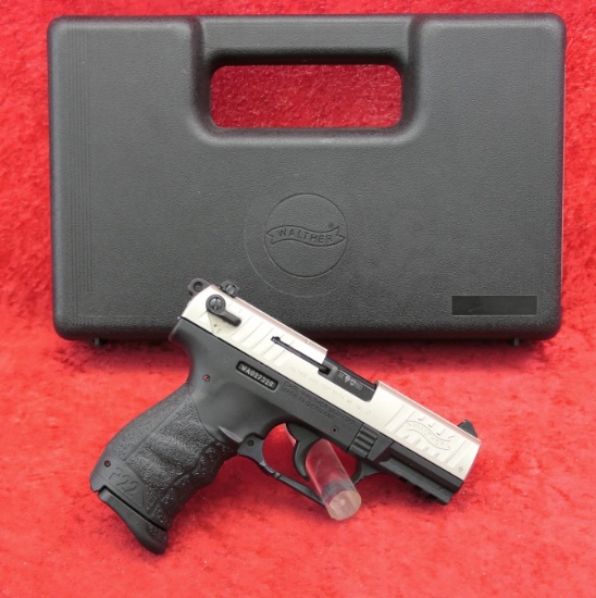 Walther P22 Nickel Finished Pistol